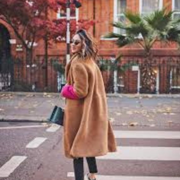 teddy bear coat mango